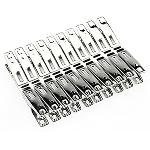 Stainless Steel Towel Clips, Heavy Duty Metal, 20PCS/2in - color: 2inch/20pcs