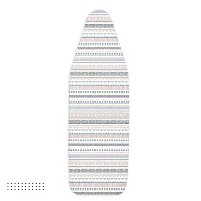 Encasa XO Ironing Board Cover and Pad, Thick Felt 54"x18" - color: Aztec, size: X-Large (54"x18")