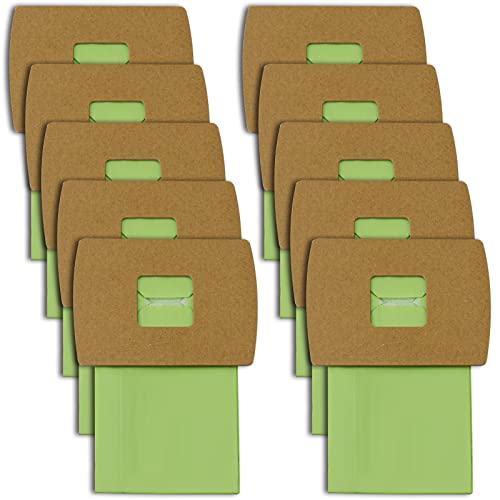 PKBB12DW Type BB Compact Canister Vacuum Bags Replacement for Oreck - size: 10 Count (Pack of 1)