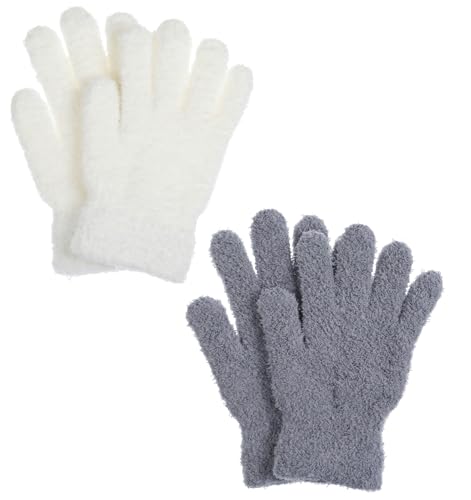 2 Pairs Dusting Gloves, Plant Cleaning Gloves, Reusable Washable for Plants, Household Surfaces, Windows & Dust Removal