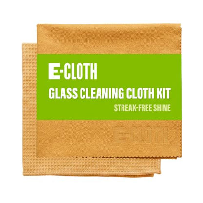E-Cloth Window and Glass Cleaner Kit, Just Add Water - 1 Kit - color: Tangerine Orange, size: 1 Kit