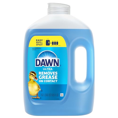 Dawn Ultra Dish Soap Refill Jug, Large Size Original Blue Liquid Dishwashing Detergent, Powerful Dish Soap for Grease, 51.5 oz - size: 51.5 Fl Oz (Pack of 1)