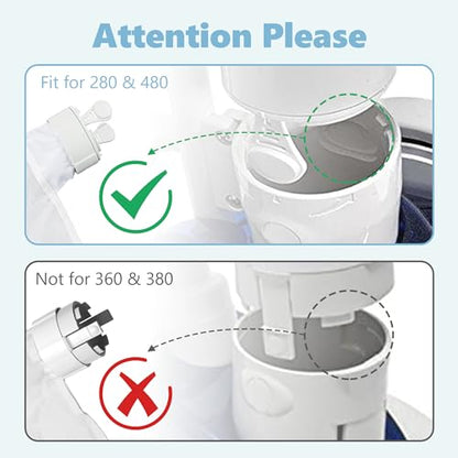 Funmit Pool Spa Zippered Bags Replacement for Polaris 280, 480 Pool Cleaner