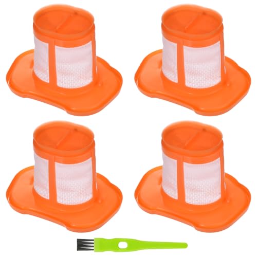 4 Pack HHVKF10 Dust-buster Filter Replacement Compatible with BLACK And DECKER Handheld Vacuum Filter Washable Fit for Models HHVK HHVK320J HHVK320J10 HHVK320JZ01 HHVK515J HHVK515JP HHVK515JP07