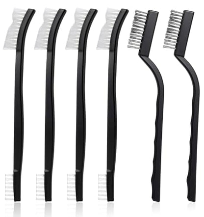 6 Pcs Detail Cleaning Brushes, Jewelry Cleaning Brush