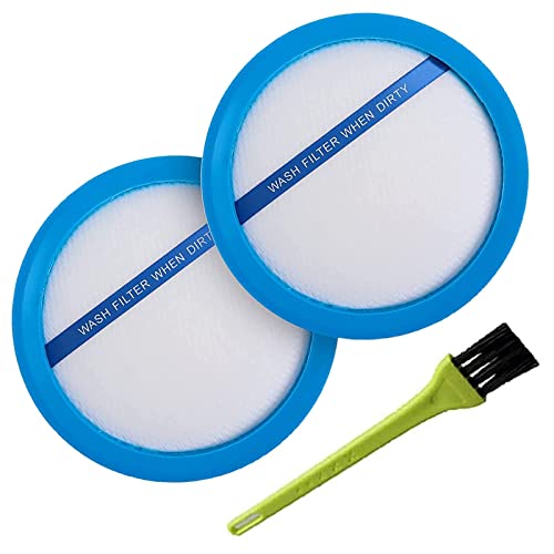 440010894 Vacuum Filter, Round Washable Rinsable Filter Compatible with Hoover React Whole Home & Hoover Fusion Cordless Vacuums UH74100 UH74200 UH74205 UH74210…