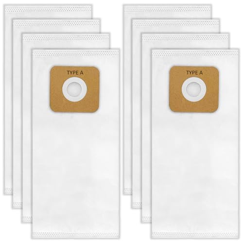 Type A HEPA Vacuum Bags for Riccar 2000/4000, Vibrance, R-Series - size: 8 Pack