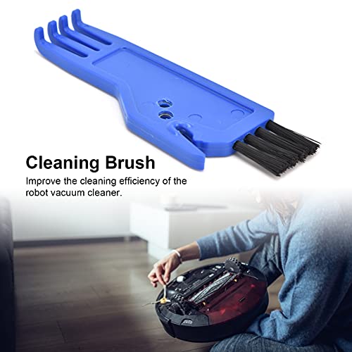 Sweeping Robot Handheld Vacuum Sweeper Parts, ABS Vacuum Brush Cleaning Tool, Blue Vacuum Roller Tool Cleaning Brush Replacement for Xiaomi, Shark, Dreame, Eufy, 1Pcs - color: Blue