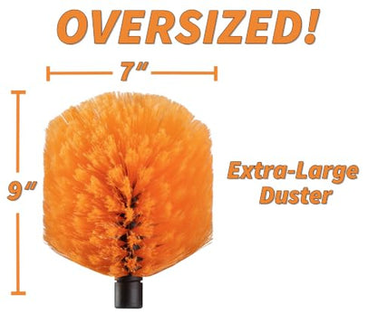 Cobweb Duster Head Brush for Web Cleaning (Pole Sold Separately)