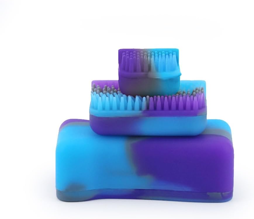 Green Piece Magnetic Glass Cleaner Kit - 2 x 16 Oz - Purple Magnet Scrubber