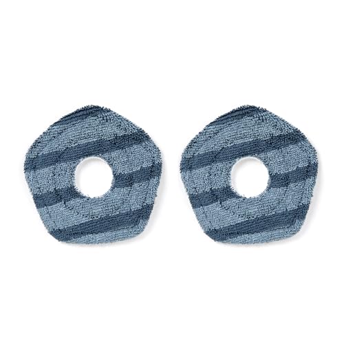 eufy Official Accessory Washable Vacuum Mop Cloths, for X10 Pro/X9 Pro - size: normal