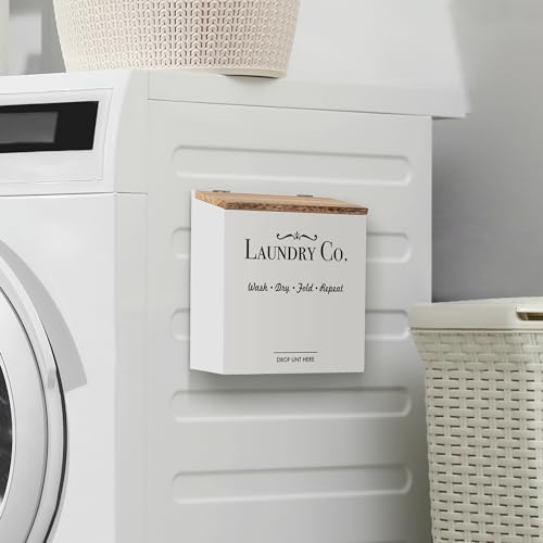 Magnetic Lint Bin for Laundry Room