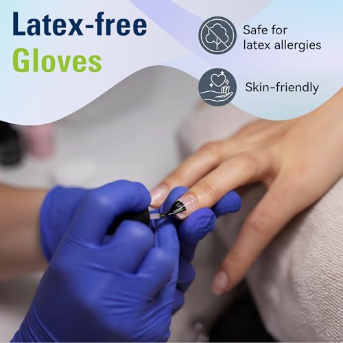SWIFTLITE Disposable Nitrile Gloves, Food Safe, Latex-Free Powder-Free - size: X-Large