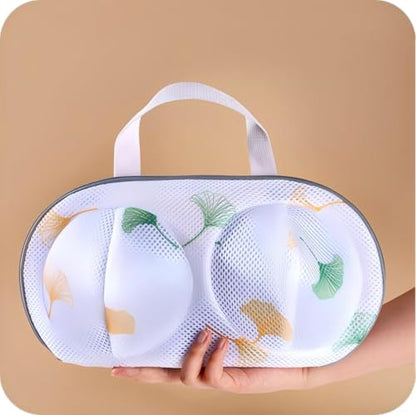 4Pcs Bra Laundry Bag Mesh Laundry Bags for Delicates with Premium Zipper Bra Washing Bag for Laundry，Lingerie Bags for Washing Delicates underwear integrated washing and care - color: white4wyh