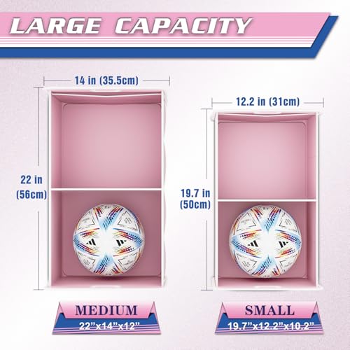 K KNODEL Foldable Trunk Storage Organizer for Car and Suv (Medium, Pink) - color: Pink, size: Medium