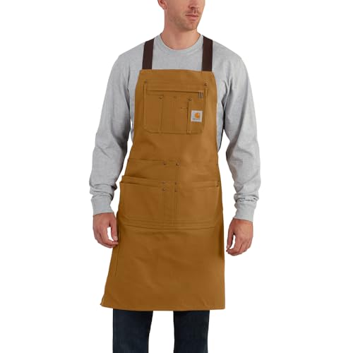 Carhartt Men's Firm Duck Apron - color: Carhartt Brown, size: OFA