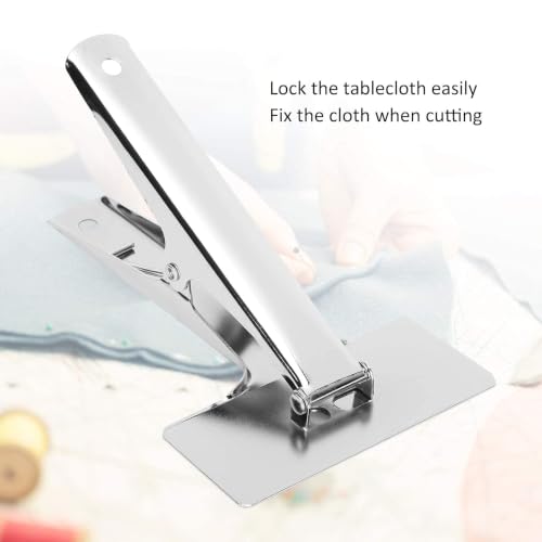 Sewing Clip, Sewing Clips Stainless Steel Hemming Clips Metal Hemming Tool Stainless Steel Fabric Fixed Tailor Embroidery Clamp Garment Cutting Bed Cloth Clamp
