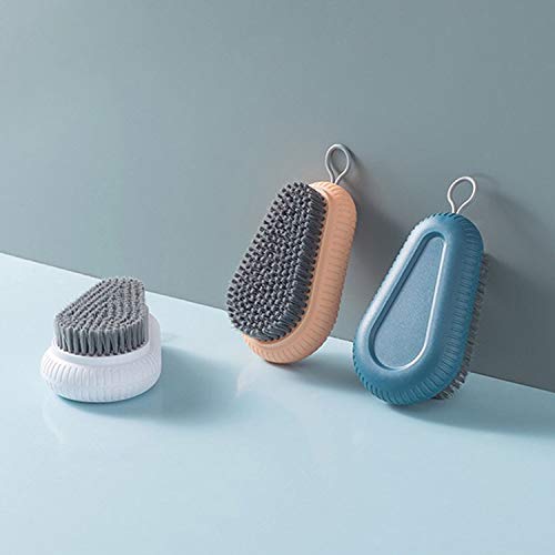 Cleaning Brush Soft Bristle Brush Laundry Scrub Brush Clothes & Shoes Brush - color: Blue