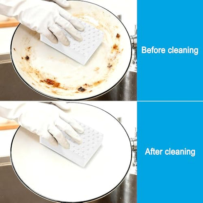 Magic Sponges Cleaning Eraser,10 Pack Melamine Sponge Cleaning Pads in Bulk - size: 3.9*2.4*0.8
