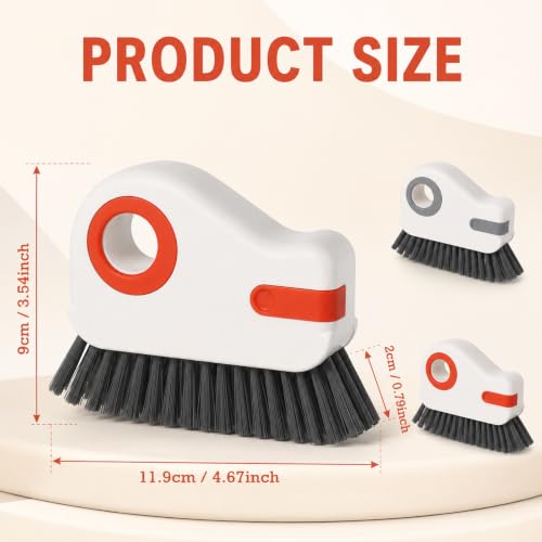 2 PCS Groove Cleaning Brush, Non-Shedding Gap Cleaner Tools