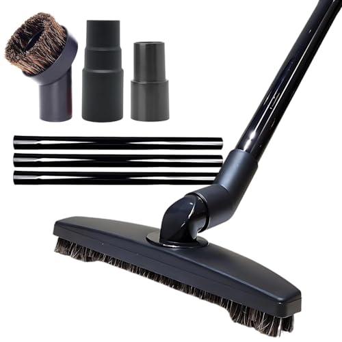 for Shark Vacuums: Hardwood Floor Brush Head, Horsehair Dust Brush Attachment plus Vacuum Extension Wands (for Shark Rocket HV300 HV301 HV322 HV320 & UV725, UV900 & Rotator NV500 NV501) - style: for Shark Rocket HV300 and NV500 series
