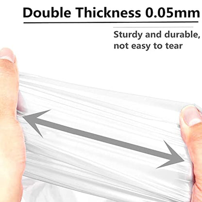 50pcs Long Disposable Gloves, Extra Long Full Arm 34inch - Veterinary Insemination Rectal Gloves for Field Dressing, Gutting Deer, Gardening, Painting