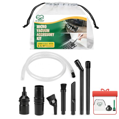 EZ SPARES 1-1/4" Micro Crevice Kit, Keyboard Car Vent Tools with Bag - color: Economic Version