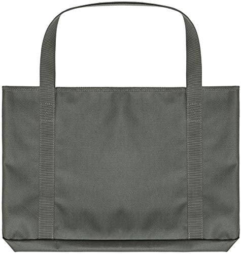 LA Police Gear MOLLE Tactical Collapsible Tote Bag, Large Reusable Foldable Grocery Bag, Lightweight & Durable Multiuse Bag - color: Midnight
