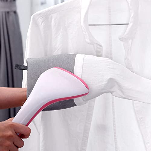 Garment Steamer Ironing Gloves Anti Steam Glove Heat Resistant Garment Steamer Mitt, Garment Steam Accessories for Clothes - color: Grey