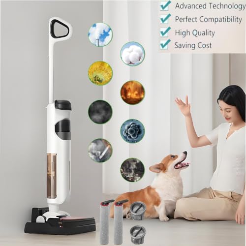 Replacement Accessories Kit for Mova X4 Pro Wet Dry Vacuum Cleaner : - color: 4 pack Replacement Parts For Mova X4 Pro Robot Vacuum