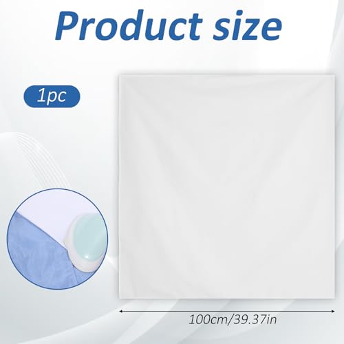 39.3 X 39.3 Inch Pressing Cloth for Ironing, Large Cotton Ironing Cloth to Protect Clothes Iron Clothes Fabric Press Clothing Sewing and Ironings Fabric Protector Press Tool for Silk Organza