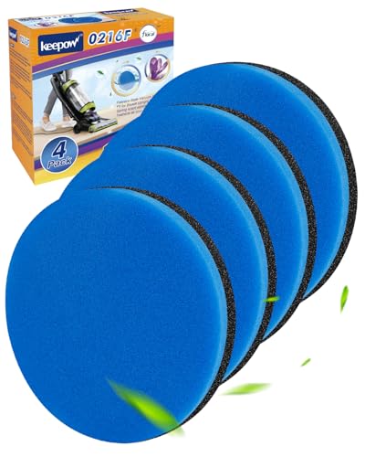 KEEPOW 4-Pack Vacuum Filters Compatible with Bissell Febreze Style 12141 - size: 4 Pack (Light Fragrance)