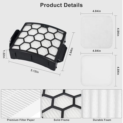 LA502 Replacement filter for Shark LA502, LA300, LA322, LA301, LA500, LA702