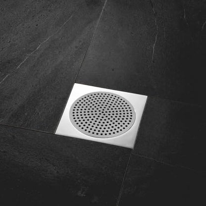 Round Drain Cover Grates 4.3"/11cm Dia Drain, 304 Stainless Steel Drainage Grate Cover Round Replacement Floor Drain Strainer for Shower, Bathroom Floor, Balcony, and Outdoor Garden Drains - size: 4.3"/11cm
