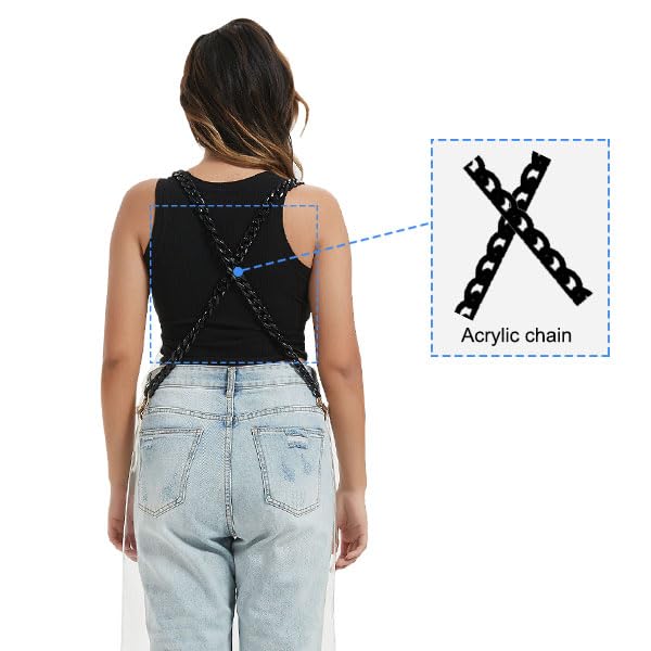 Hair Stylist Apron for Women - Waterproof Barber Nail Tech Apron Hairdresser Hairstylist Salon Aprons with Pocket - color: Transparent+black