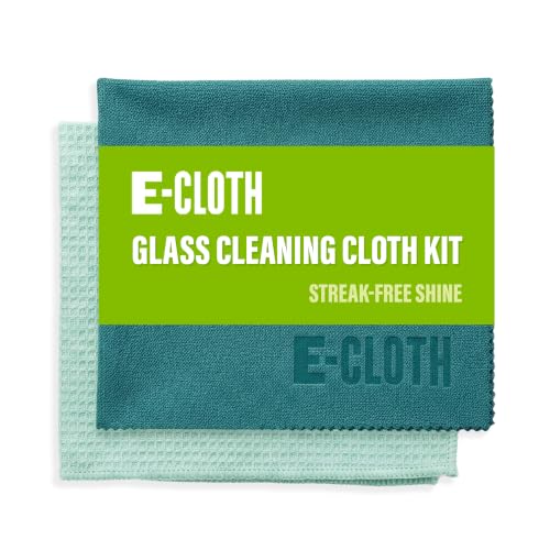 E-Cloth Window and Glass Cleaner Kit, Just Add Water - 1 Kit - color: Winter Green, size: 1 Kit