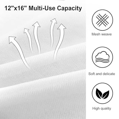 3 PCS Mesh Laundry Bags for Delicates, Mesh Bags for Laundry