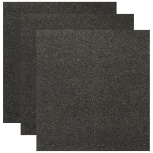 Microfiber Glass Cleaning Cloths for Glasses Mirrors & Windows Lint Free Cleaning Cloths for Home Soft Wiping Towels 3 Pack 11.81 X 11.81 in