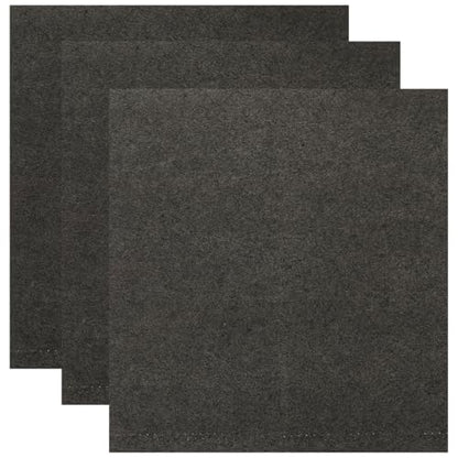 Microfiber Glass Cleaning Cloths for Glasses Mirrors & Windows Lint Free Cleaning Cloths for Home Soft Wiping Towels 3 Pack 11.81 X 11.81 in