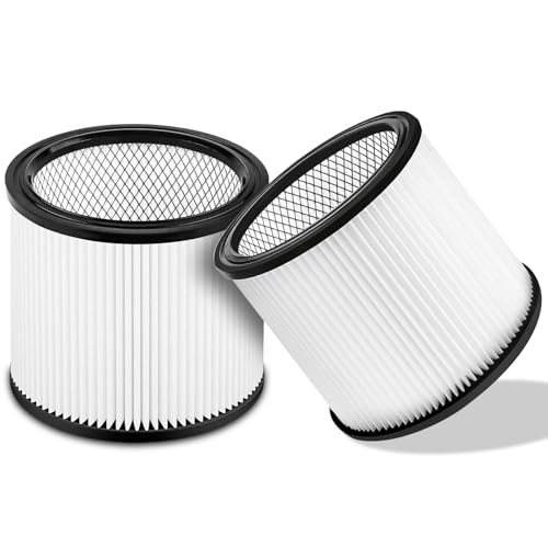 90304 Vacuum Filter Replacement Filter for Shop-Vac 90304 90350 90333 90585 - style: White-2pack