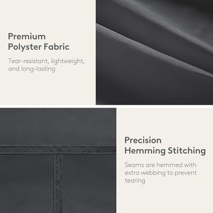 Lifewit Laundry Bag Backpack Travel, 90L, Gray - color: Dark Gray, size: 90L