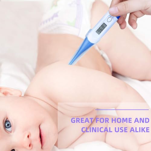 FRCOLOR 100pcs Disposable Digital Covers Easy to Install Probe Sleeves for Home and Use Compatible Digital Thermometers Protects Against