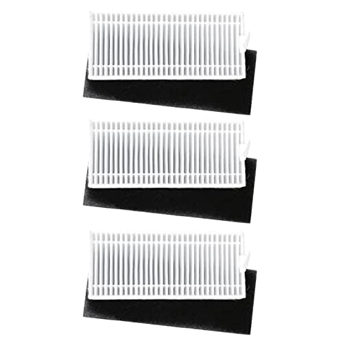 Robot Vacuum Filter Fits for Tikom G8000/G8000Pro Robotic Vacuum Cleaner(3 Filters) - color: 3 Filters