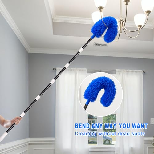 Ceiling Fan Cleaner Duster with Extension Pole, 15–88 Inch Long Duster