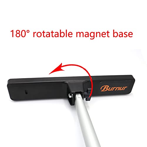 12inch Telescoping Magnetic Sweeper Pickup Tool, 16Lbs Screws Finder - size: 12-inch / 16Lbs Pull