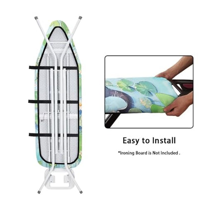 Cute Otter Ironing Board Covers Heavy-Duty Fabric Non Slip Padded Ironing Board Covers Hook and Loop Design Waterproof Slip-Resistant - color: Cute Otter