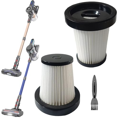 2 Pack A13 Hepa Filters Replacement Compatible with NADALY Cordless Vacuum, Washable and Durable Filters Works with NADALY Stick Vacuum. - size: 2 pack