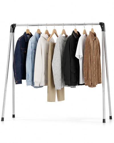 TOOLF Clothes Drying Rack Foldable, Portable Clothes Rack for Travel - size: 48 inch New