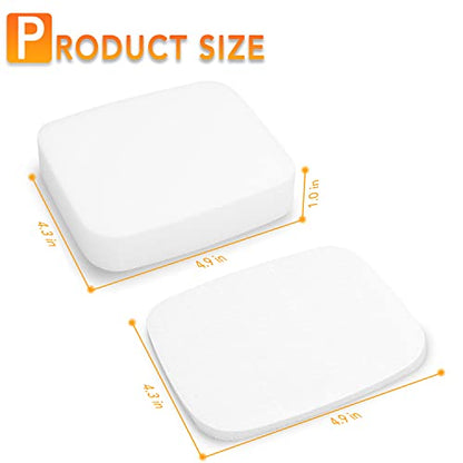 UV900 UV850 Foam & Felt Filters for Shark Performance Lift-Away ADV DuoClean PowerFins Upright Vacuum UV900 UV850, 3Pack Spare kit Replace Part # XFFK602UKT
