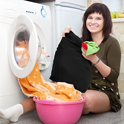Shappy 2 Pack Wet Dry Bag Travel Laundry Waterproof,Solid Black Gray - style: Solid Black Gray